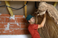 Lower Forge tapered roof insulation